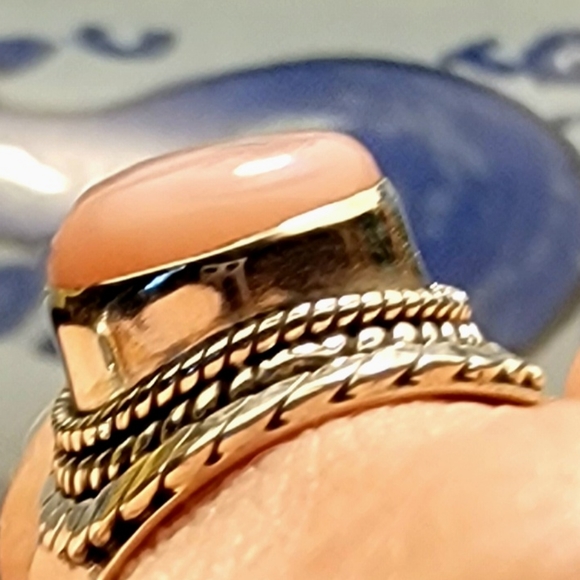 COPY - 🌸 SS Pink Opal Ring - Picture 7 of 13